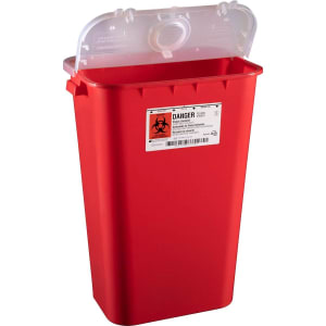 Bemis Healthcare Bemisâ„¢ Sentinel Mailback Sharps Container, 11 Gallon, 22.5 x 16.5 x 11.81 Inch